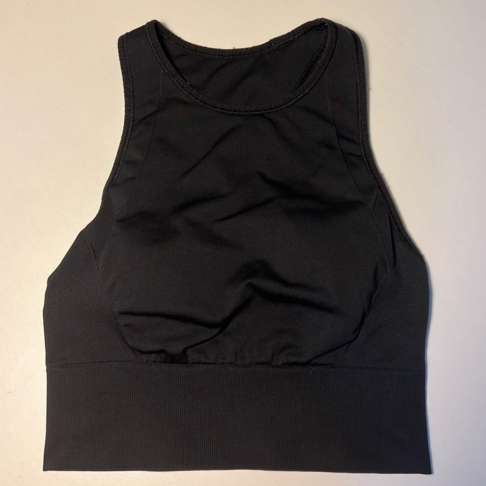 Lululemon black bra top